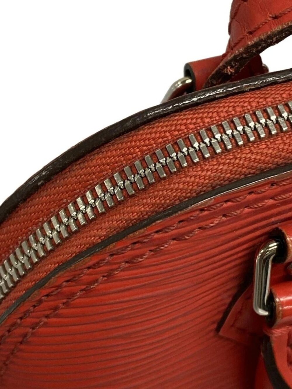 LOUIS VUITTON Nano Alma M50516 Coquelicot Epi SN2155 Shoulder Bag - Picture 11 of 15